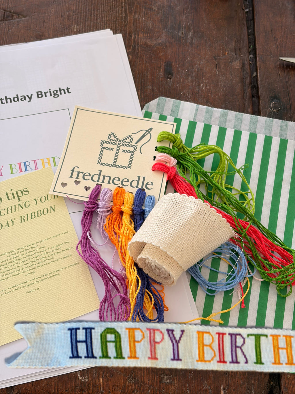 Stitch Your Own Personalised Ribbon