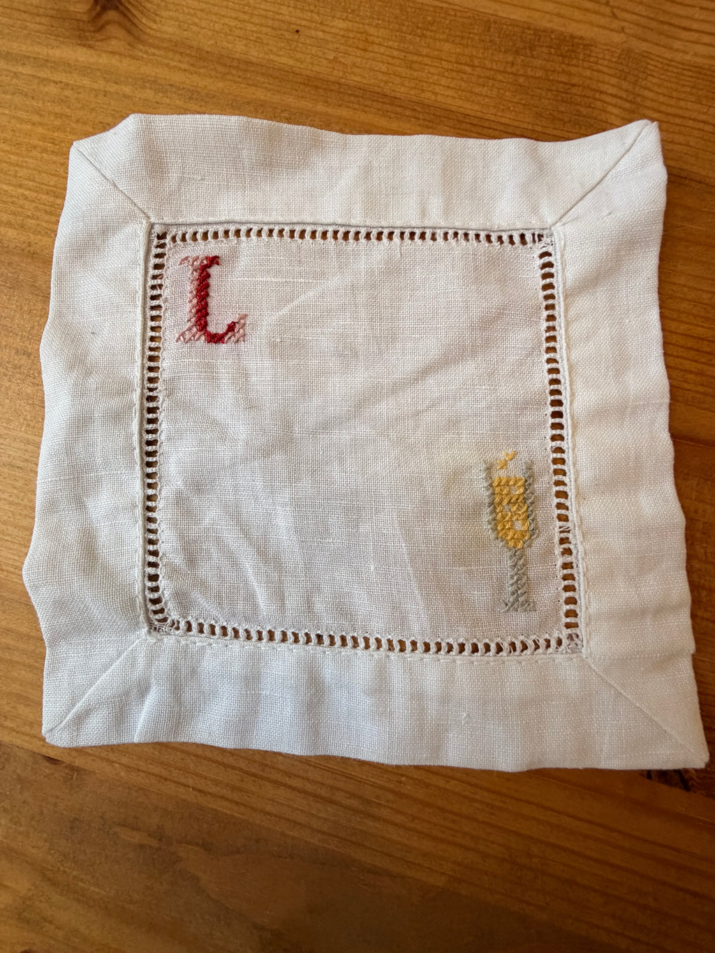 Mini Drinks Cross Stitch Pattern Stickers