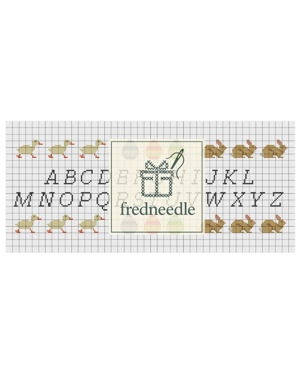 Easter Cross Stitch Digital Pattern