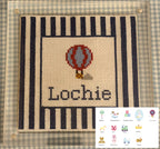 Personalised Baby Name & Motif Keepsake Cross Stitch Digital Pattern