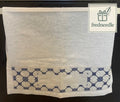 Geometric Blue Tiles Tea Towel Digital Pattern - Personalised