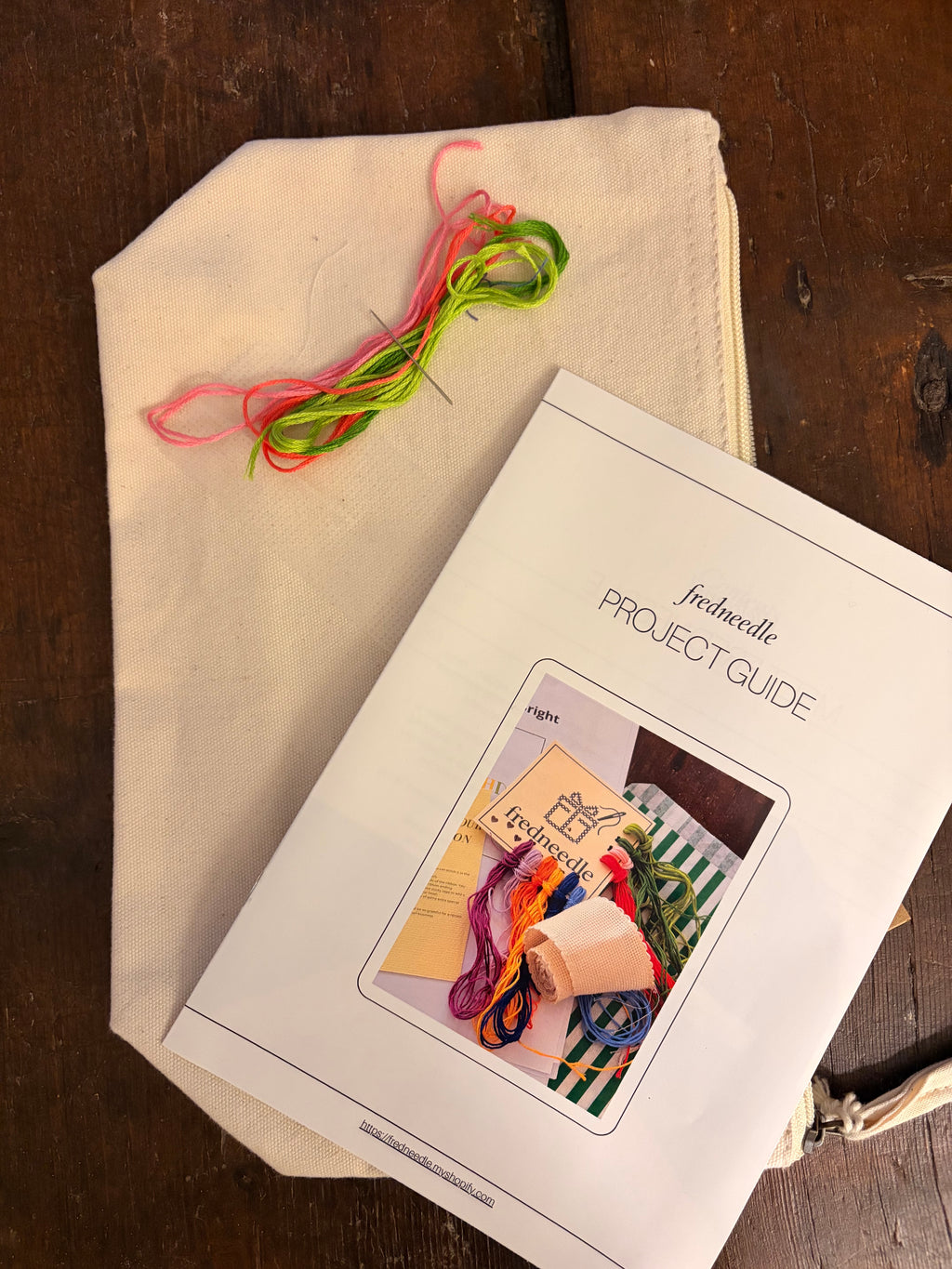 Stitch Your Own Pouch Bag - Name or Initials