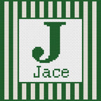Personalised Baby Name & Letter Cross Stitch Digital Pattern