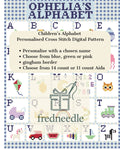 Children’s Alphabet - Nursery Decor Digital Pattern
