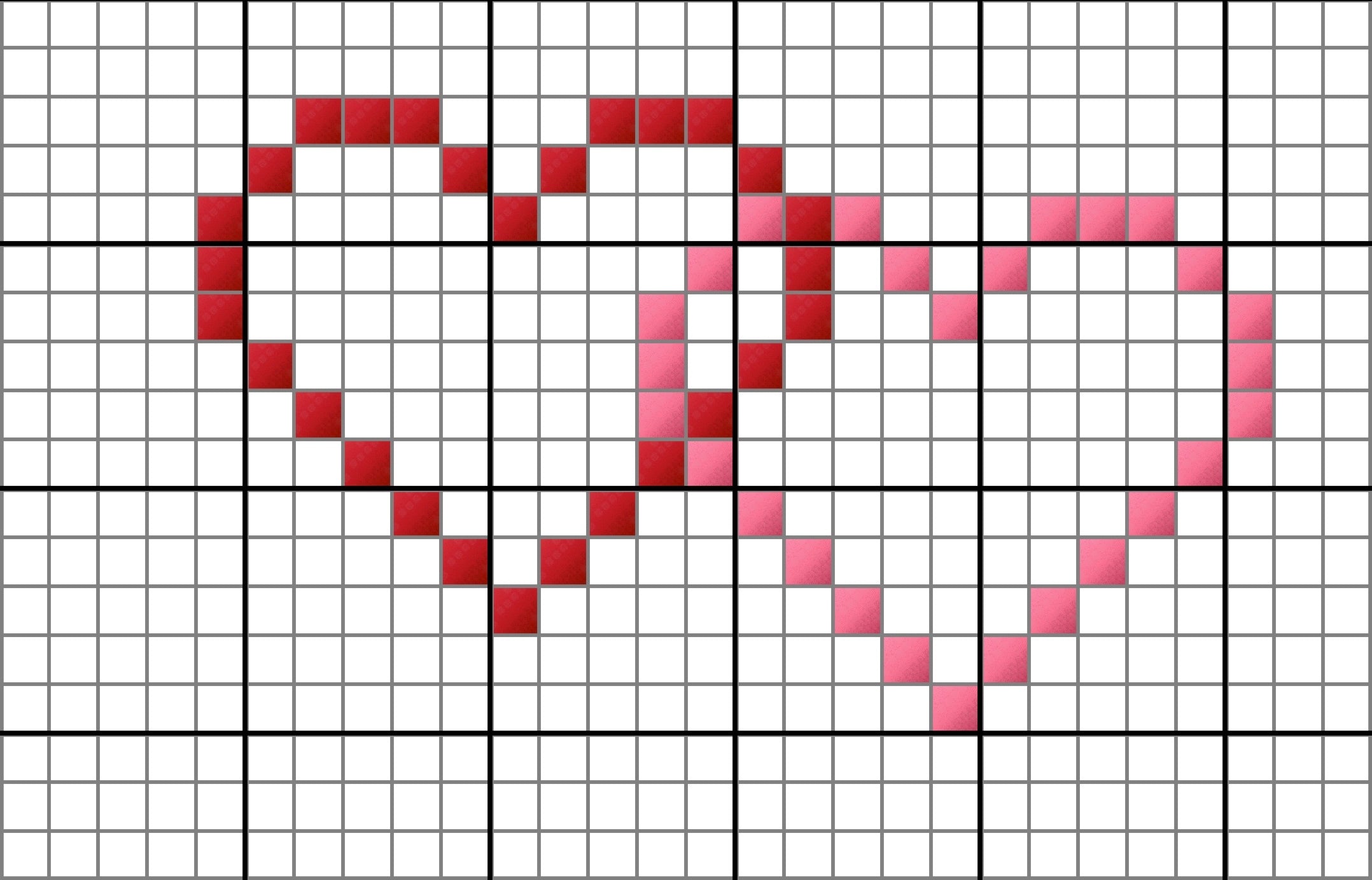 Cross Stitch Sticker Minis