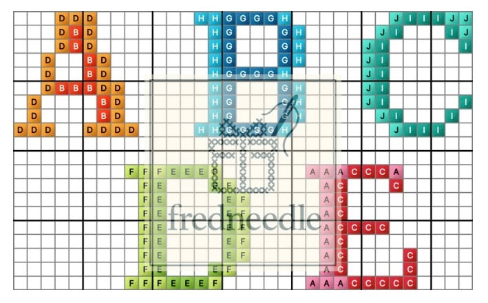 Bold Accent Alphabet Pattern Digital Download - Personalise Anything