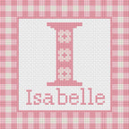 Personalised Baby Name & Letter Cross Stitch Digital Pattern