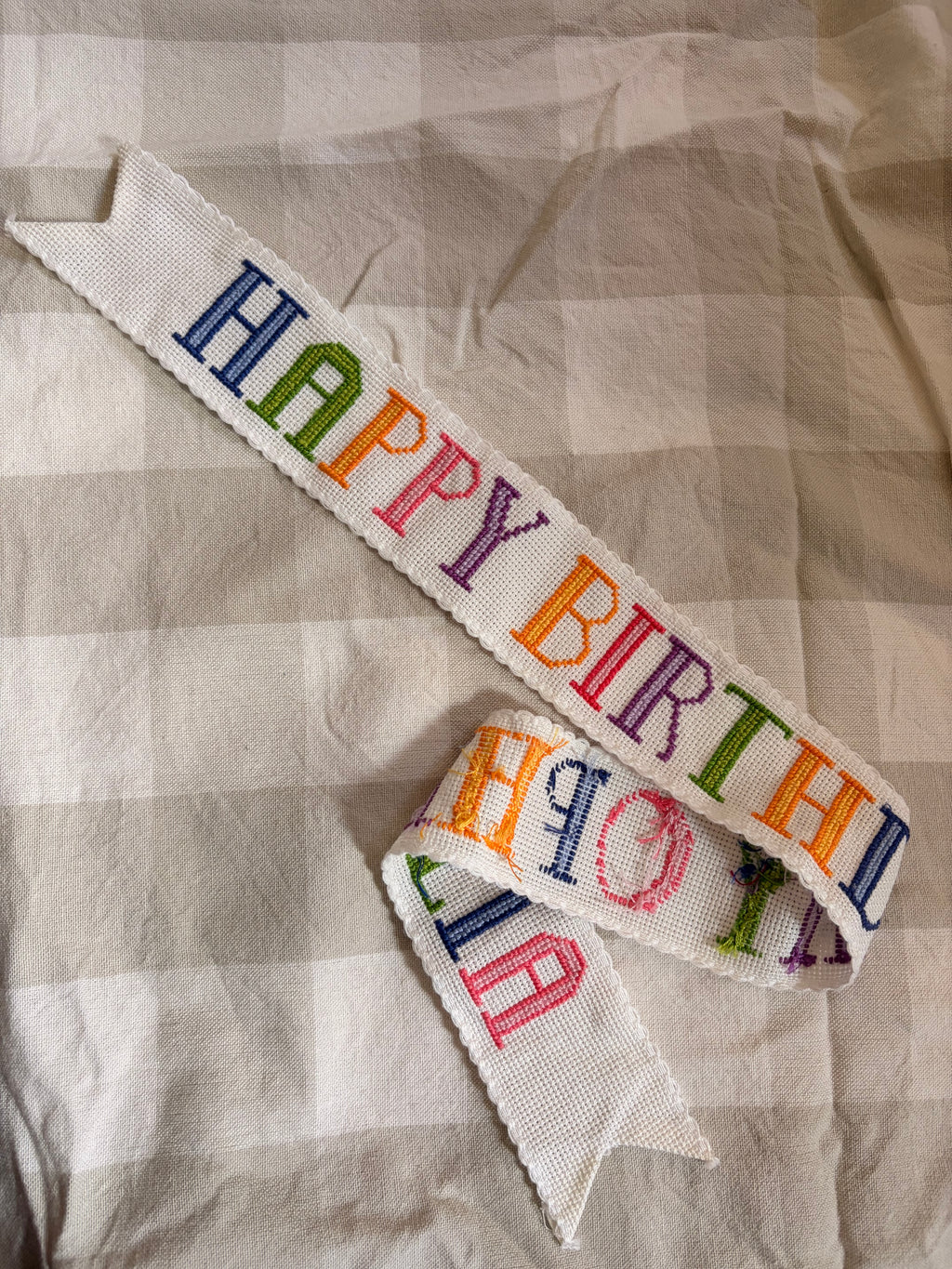 Stitch Your Own Personalised Ribbon