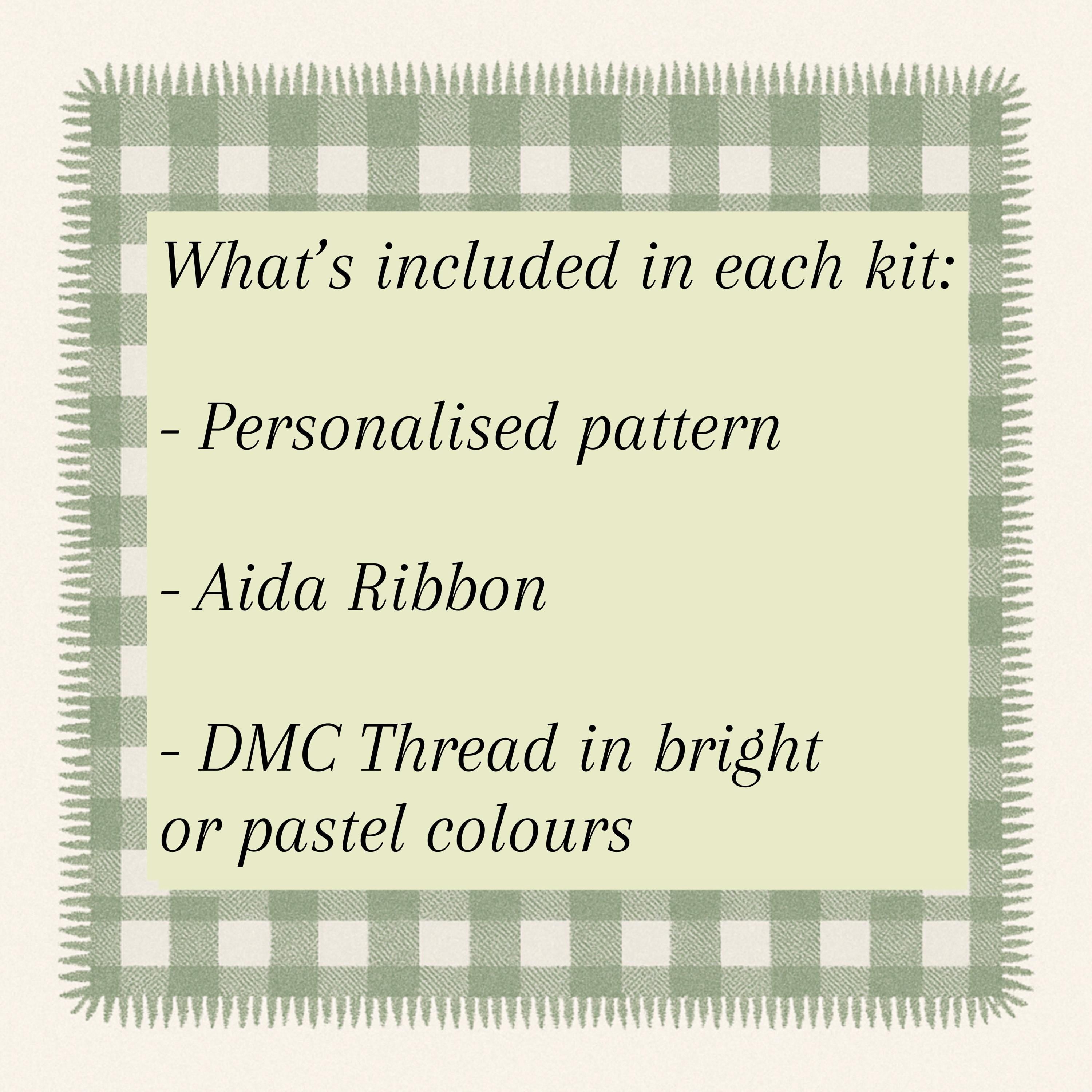 Stitch Your Own Personalised Ribbon