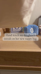 Stitch Your Own Pouch Bag - Name or Initials