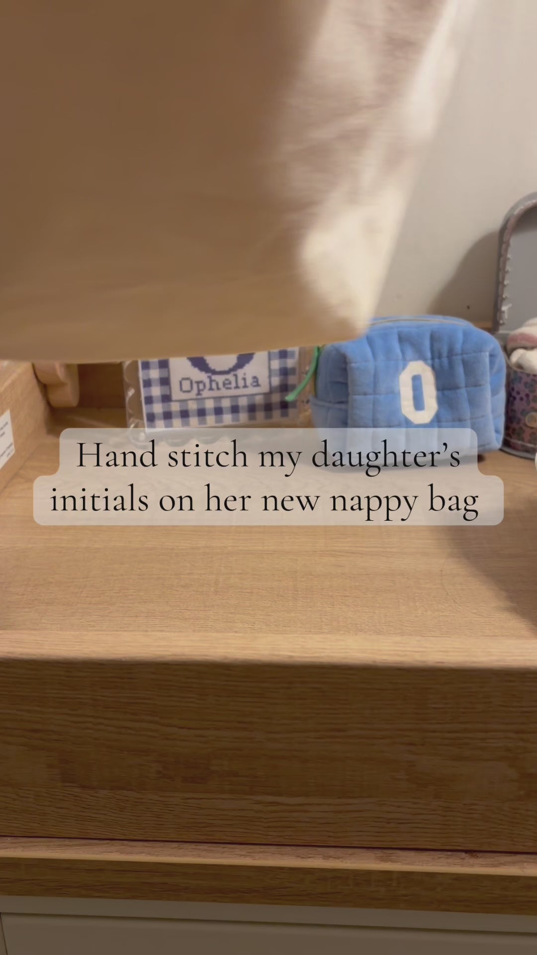 Stitch Your Own Pouch Bag - Name or Initials
